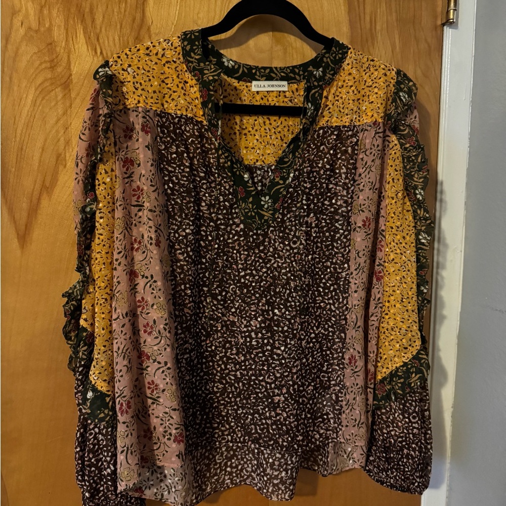 Ulla Johnson Multicolor Floral Women's Blouse
